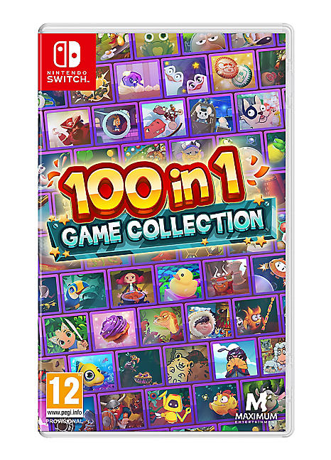 Nintendo Switch 100-in-1 Game Collection (7+) | Freemans